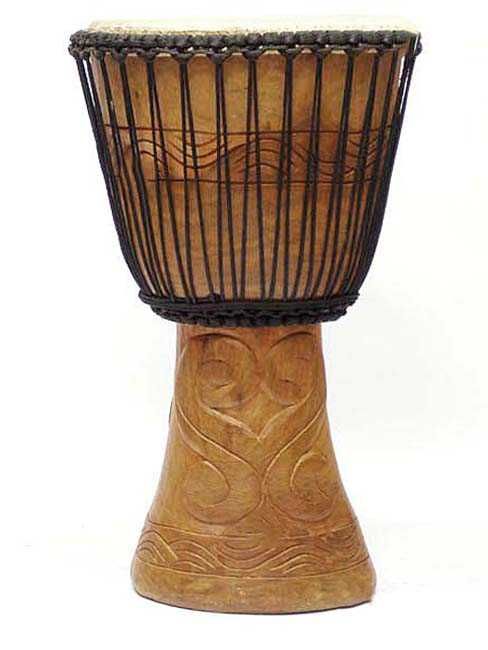 Djembe Ghana 11" Afro Drum - bęben afrykański Made in Ghana unique