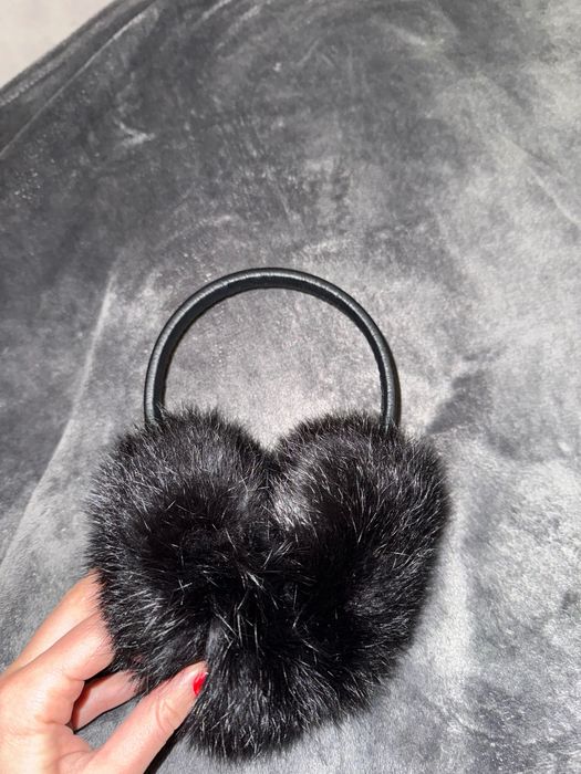 Меховые наушники