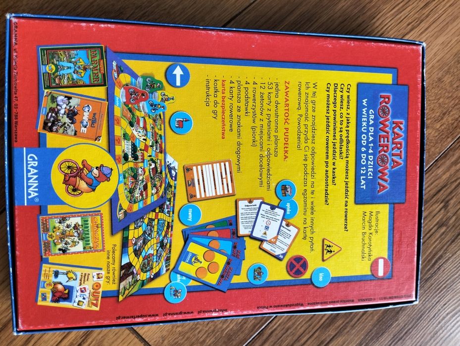 Gra Karta Rowerowa Granna