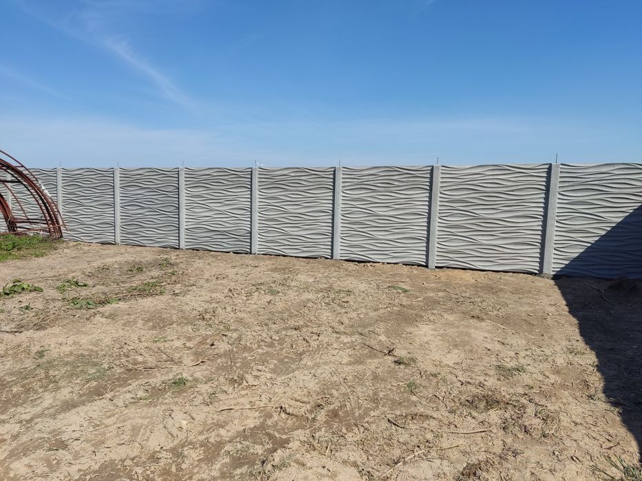 Płoty betonowe ,nowość dwustronne ,podmurówki
