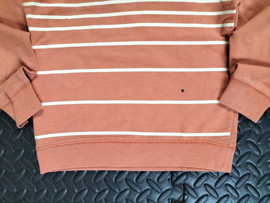 Chłopięca bluza bez kaptura w paski F&F rozmiar 116