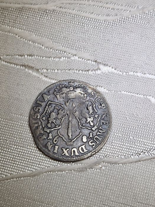 Moneta Szóstak 1681 Prusy