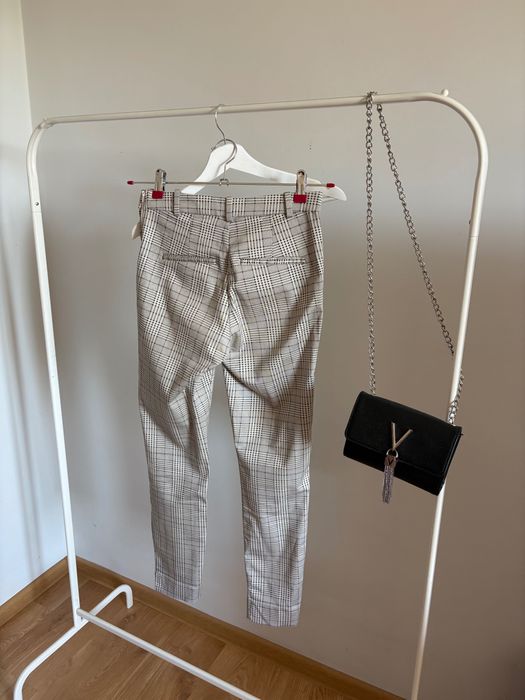 Spodnie w kratkę H&M