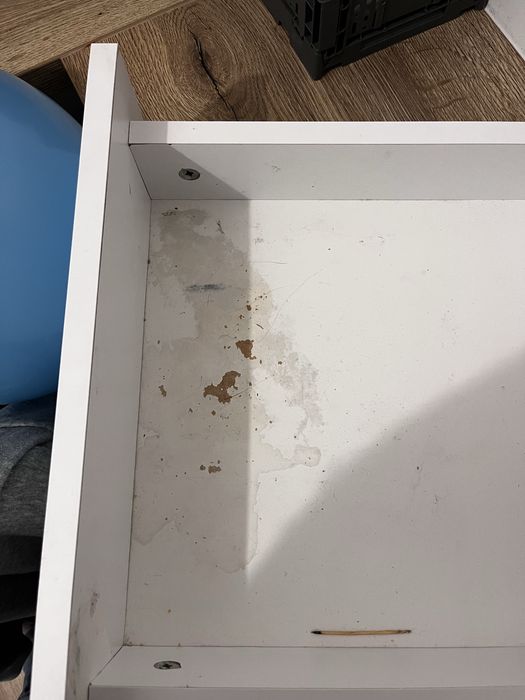 biurko chyba z ikei wada szafki