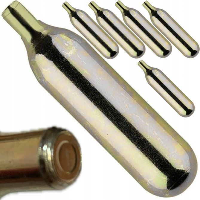 Nabój CO2 16g 88,7mm pompki rowerowej pompka naboje bez gwintu