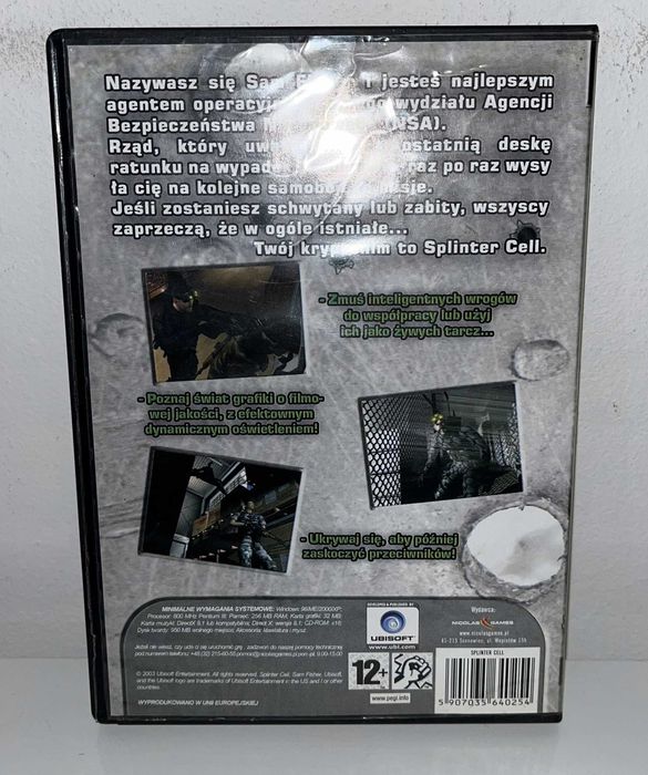 Tom Clancy's Splinter Cell BOX