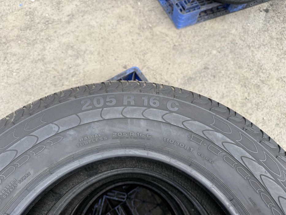 205/80 r16 c Continental Vanco 2 Резина летняя