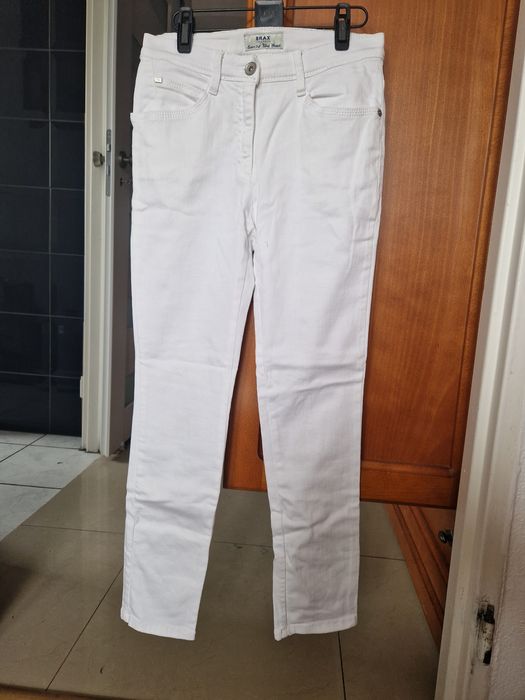 Białe jeansy rozmiar S 36