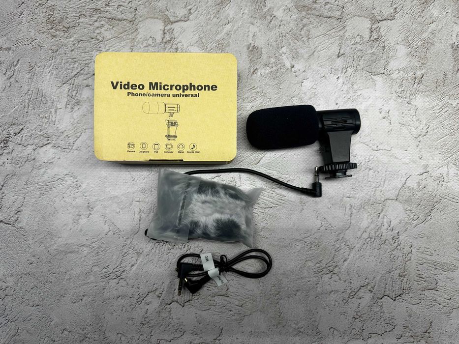 Микрофон для Iphone или камери Новый