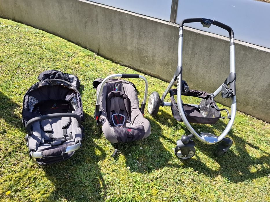 Carrinho de Bebé Pierre Cardin Metz Trio - usado bom estado