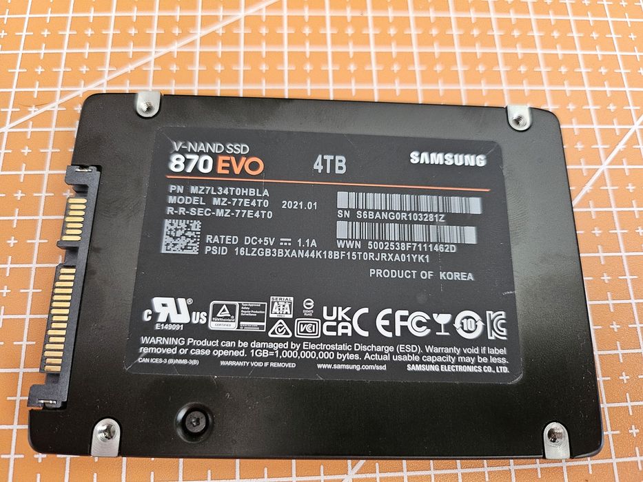 samsung 870 evo 2tb - купить комплектующие для ПК - Цена на OLX.ua