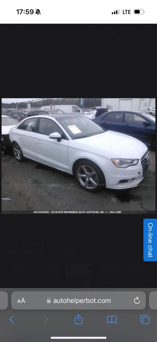Audi A3 2014 VIN WAUBFGFF6F1006333 фото оголошення 24 з 24