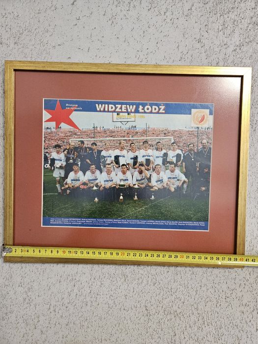 RTS WIDZEW obraz plakat