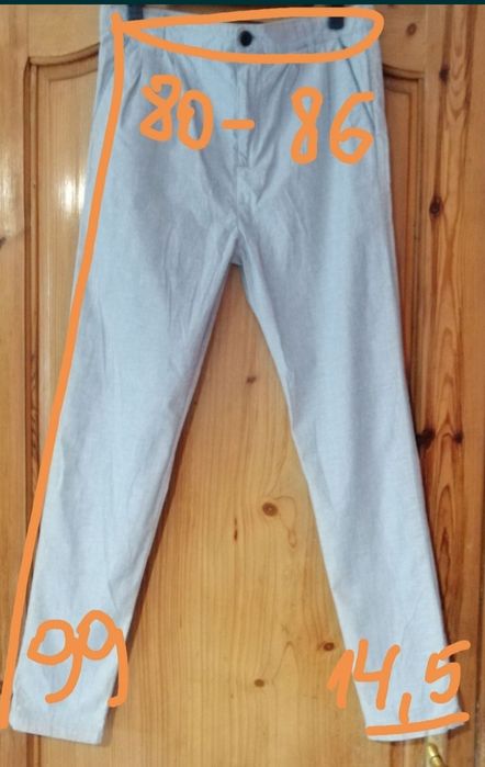 Zestaw 3 spodni Zara Man S/M