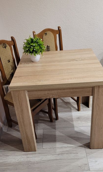 Stół rozkładany, dąb sonoma