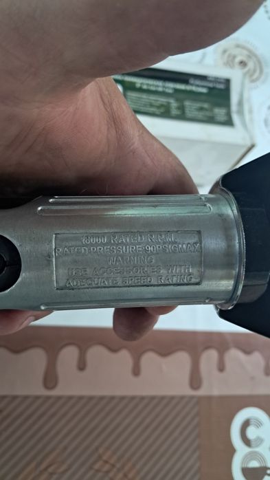 Пневмоболгарка King d76,2 нова