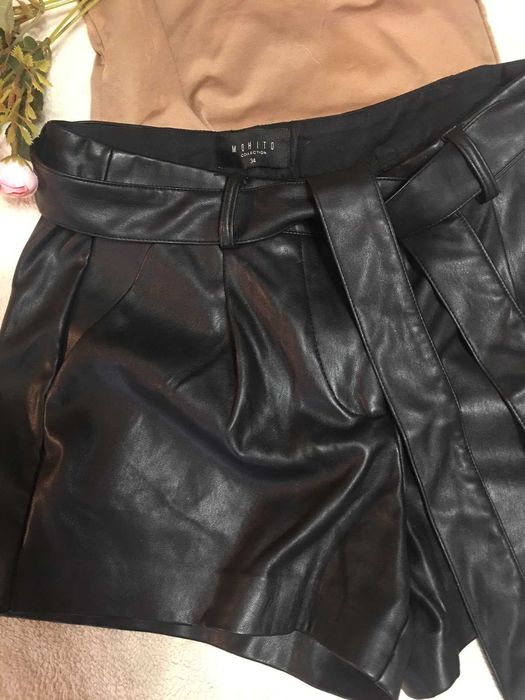 юбка, шорты, сарафан из экокожи от Mohito/SevenSeven