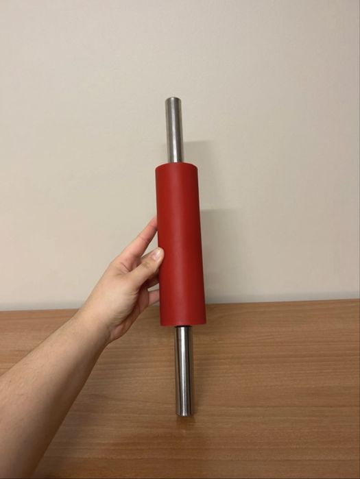Rolo de massa de silicone