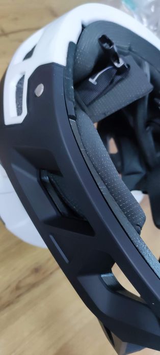 повнолицевий велошолом для МТВ/ендуро/даунхілу/ВМХ зі знімним козирком