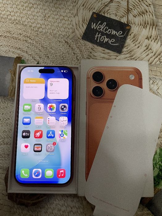 iPhone 17 pro novo 2 dias se uso 256Gb, factura