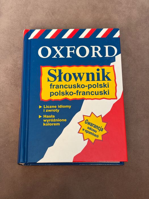 Słownik francusko-polski polsko-francuski Oxford