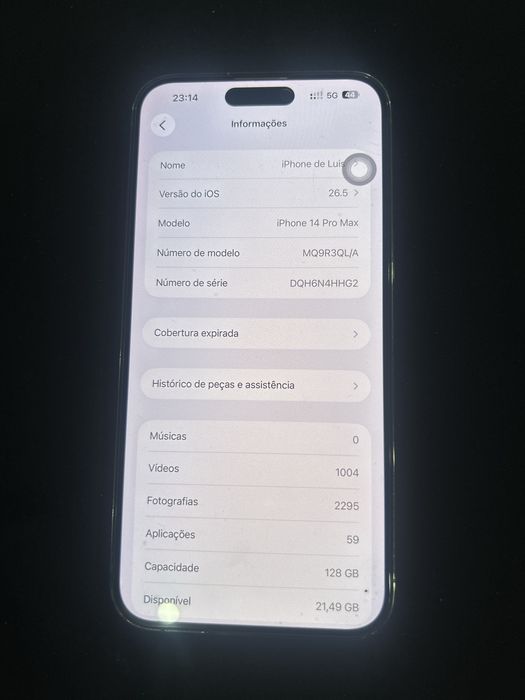 Iphone 14 Pro Max Gold