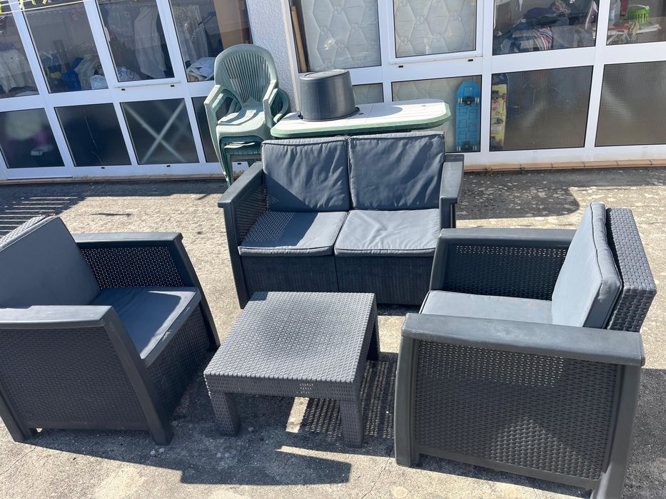 Conjunto móveis de jardim