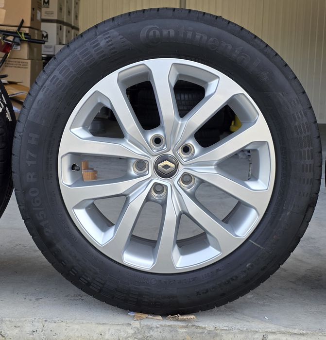 5x114,3 17 koła RENAULT 215/60/17 Czujniki Kadjar Arkana Talisman Mega