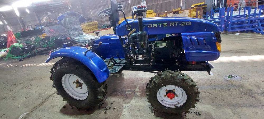 Мототрактор Forte RT-201 з Фрезою та Плугом Форте безкоштовна доставка