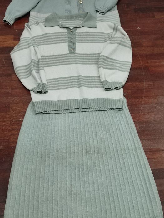 Conjunto de senhora em malha