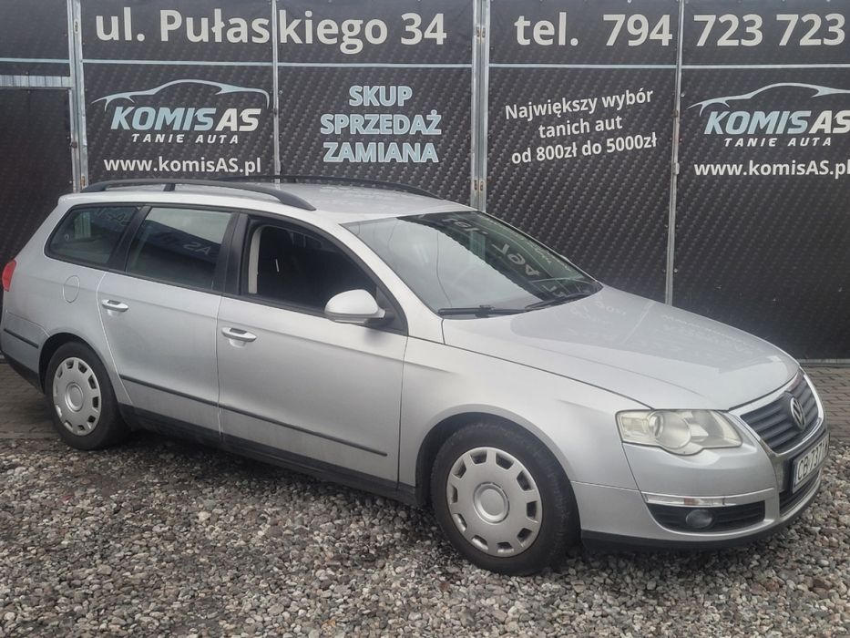Volkswagen passat B6 1.9 diesel 2007r * Klimatyzacja Zadbany *