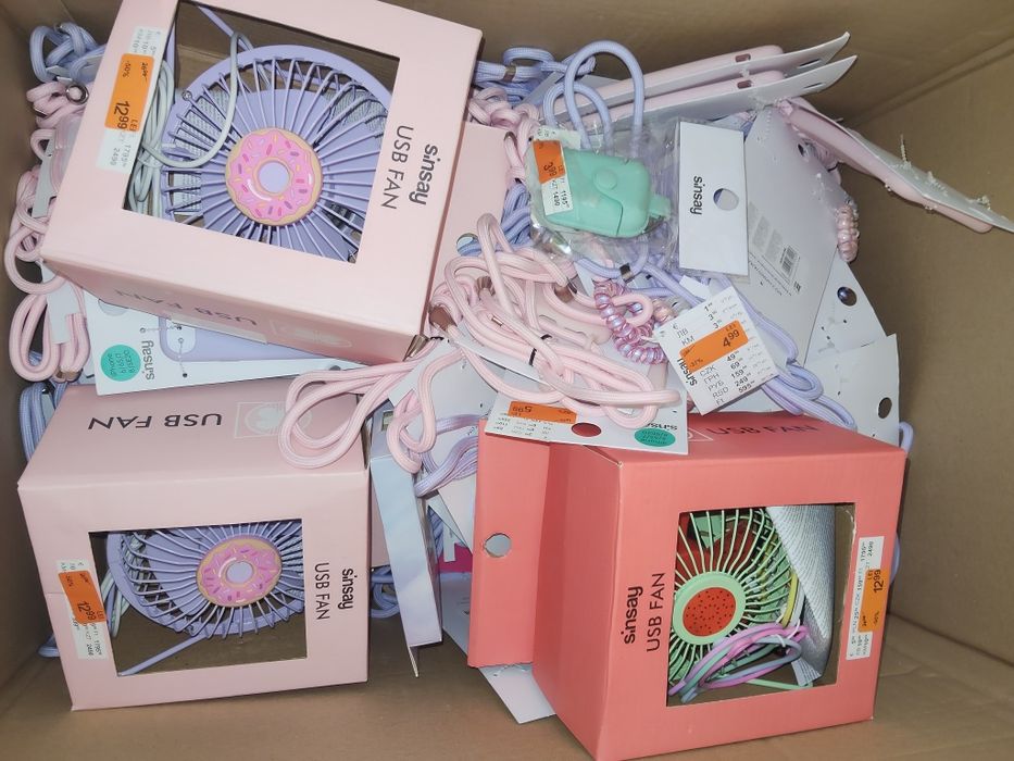 Karton mix Sinsay cały karton bananowiec