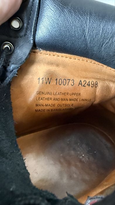 Нубукові черевики Timberland on Premium Boot 46р. 30см
