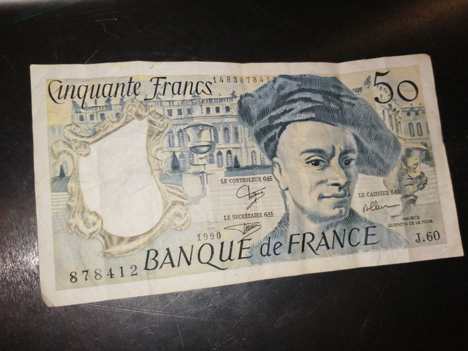 Nota 50 Francos Franceses