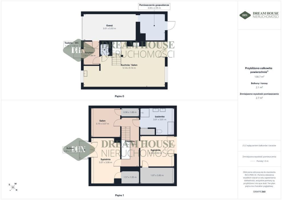 Piękny Dom Plewiska | 134m2, Garaż
