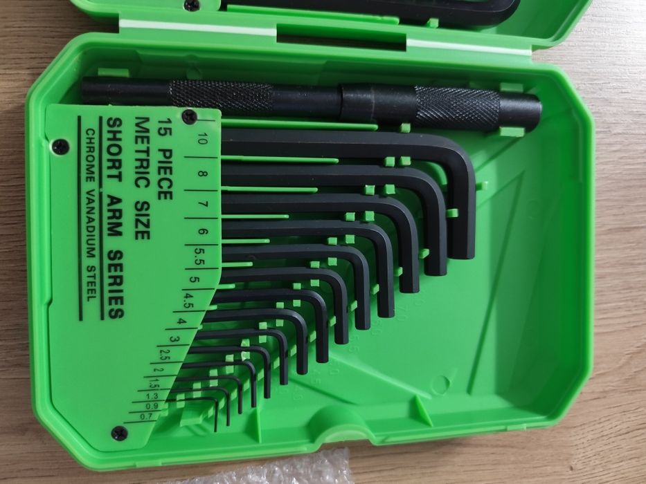 Zestaw kompletny imbusów mocne