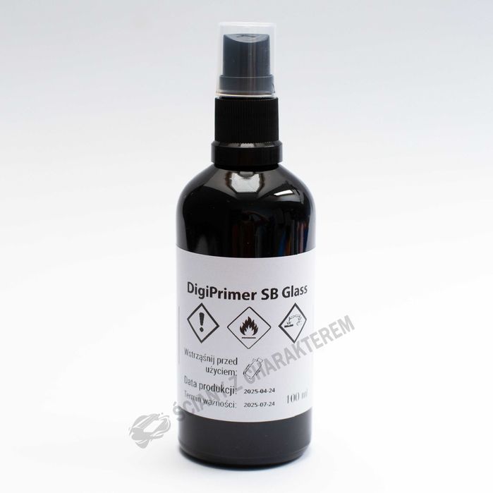 Primer Uv do szkła do druku na szkle