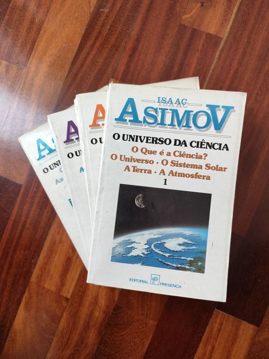 Isaac Asimov - O Universo da ciência - 4 livros