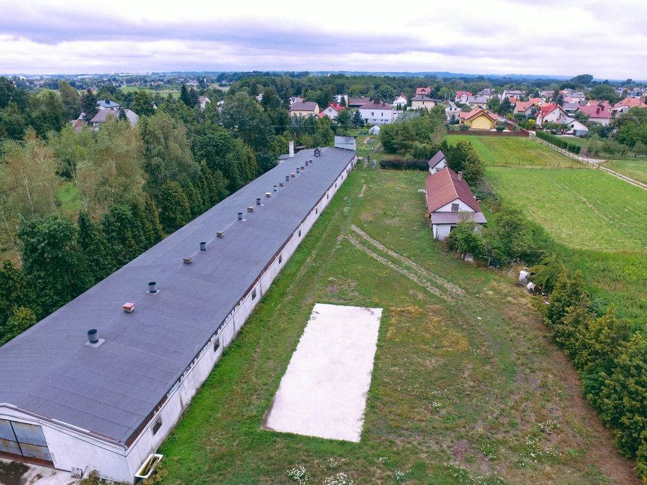 Hala magazynowa 1000 metrów Rudna Mała.