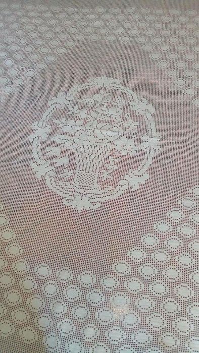 Linda toalha em crochet vintage Muito invulgar