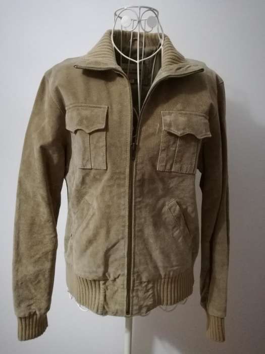 Casaco 100% pele camel