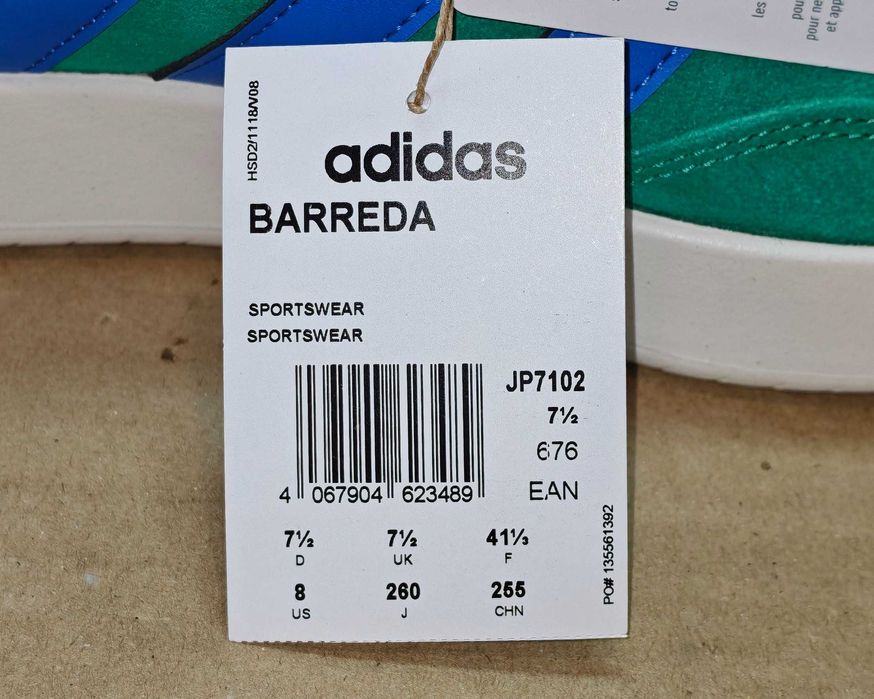 Нові Оригінальні Кросівки Adidas Barreda Originals Spezial