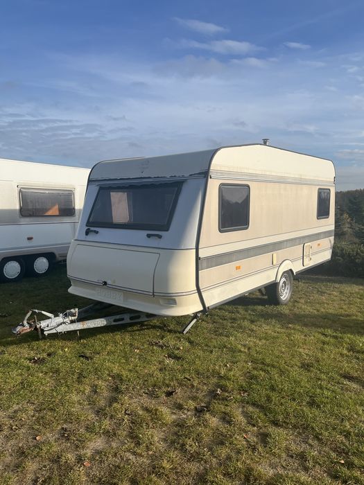 Przyczepa Kempingowa Hobby 470 z przedsionkiem