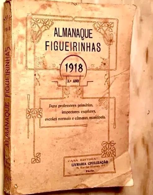 6 ALMANAQUES de 1901 a 1919 - lote
