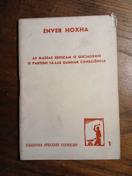 Cadernos Operário Vermelho (Preço Unitário)