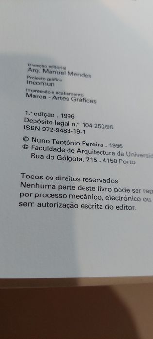 Escritos - Nuno Teotónio Pereira
