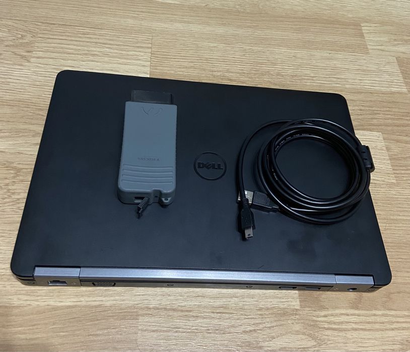 Zestaw do diagnistyki dell e5270 odis vas 5054a vag vw audi diagnoza