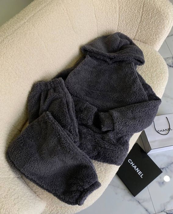 Домашній жіночий одяг, піжама тепла жіноча тедді