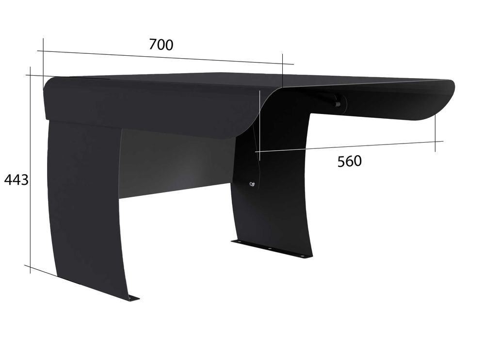 Daszek, Garaż do robota koszącego