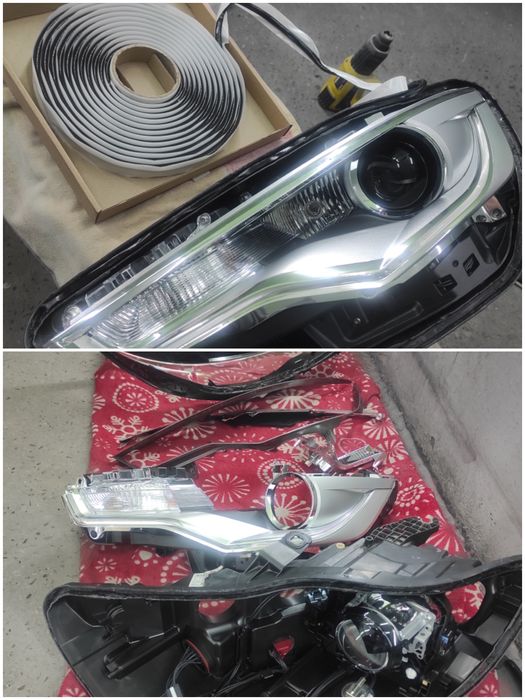 Поліровка фар, лакування фар